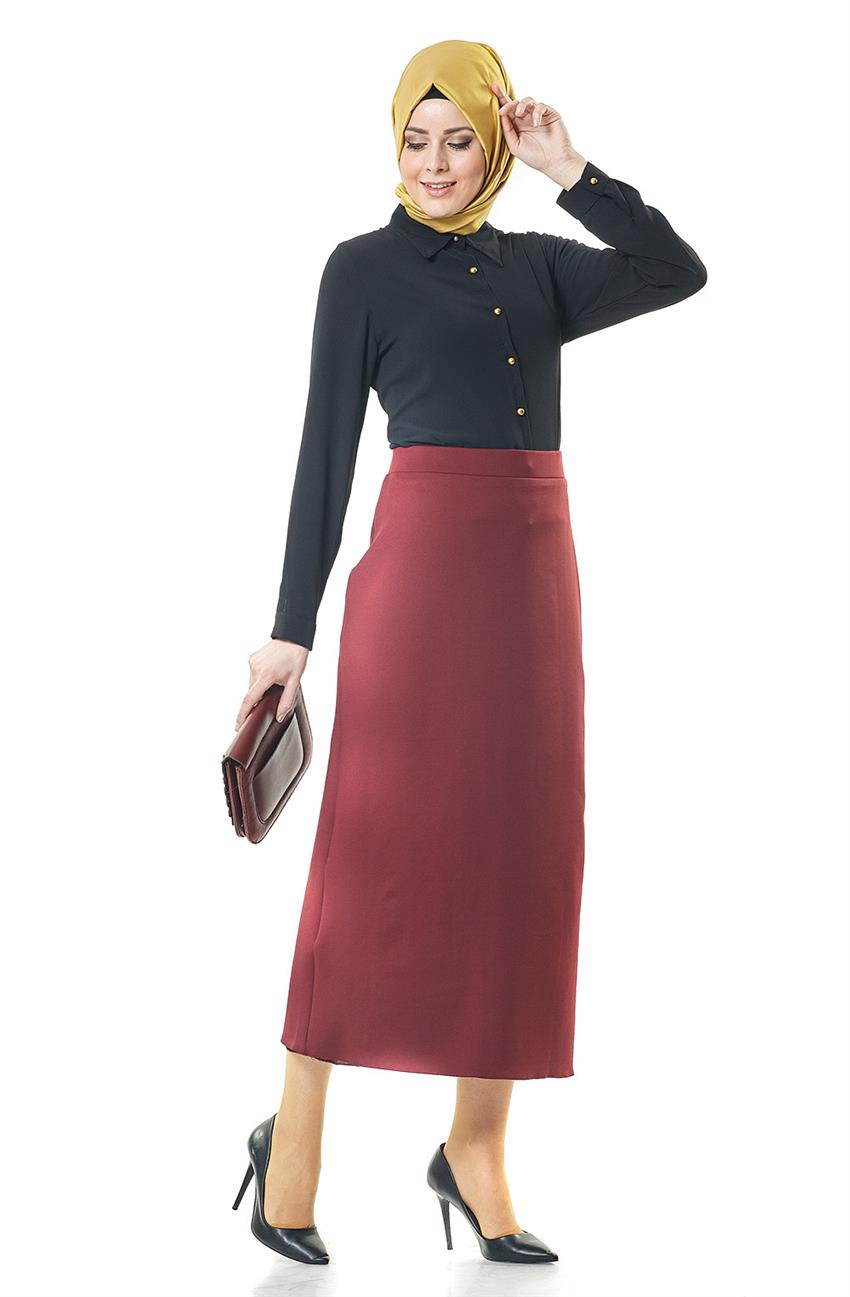 2NIQ Skirt-Claret Red 12009-67