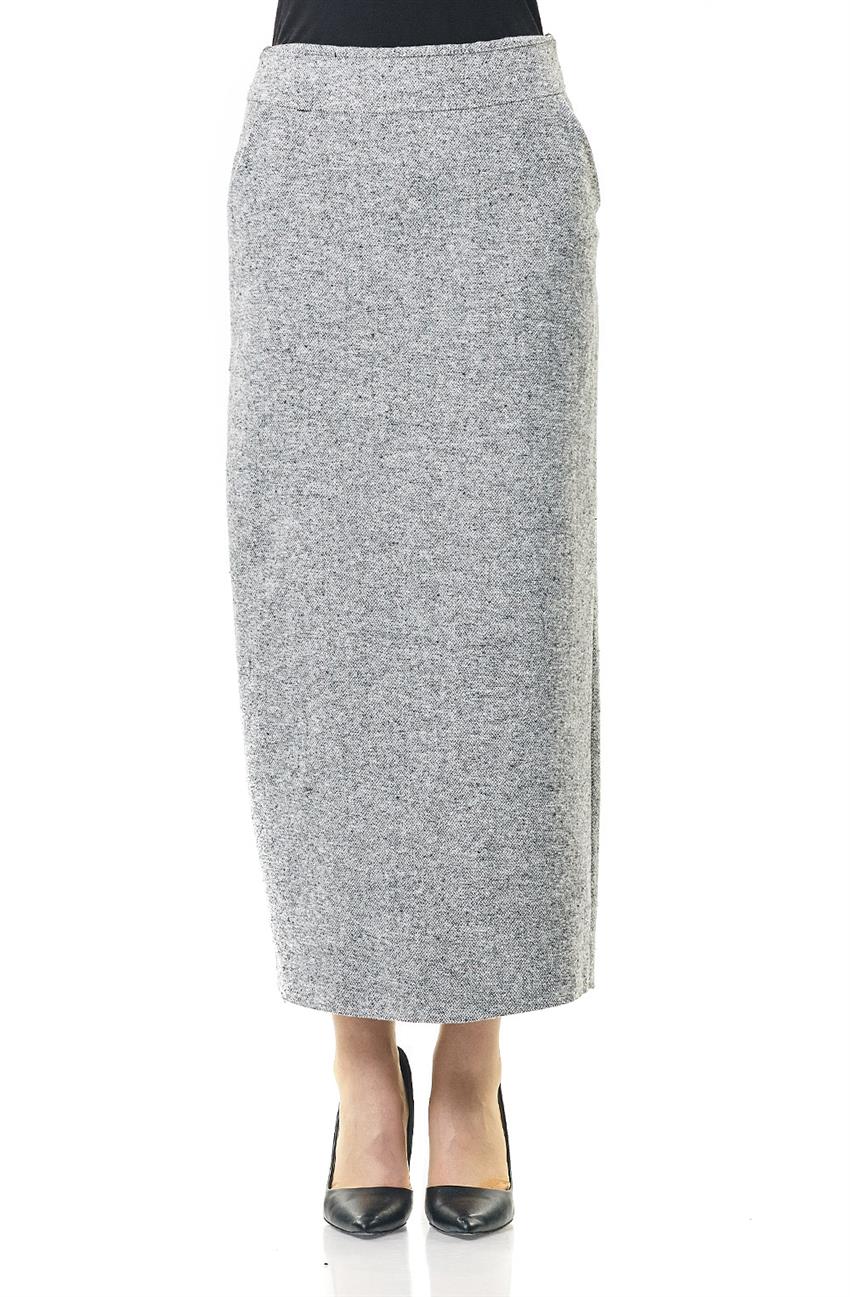 Skirt-Gray ET1013-04
