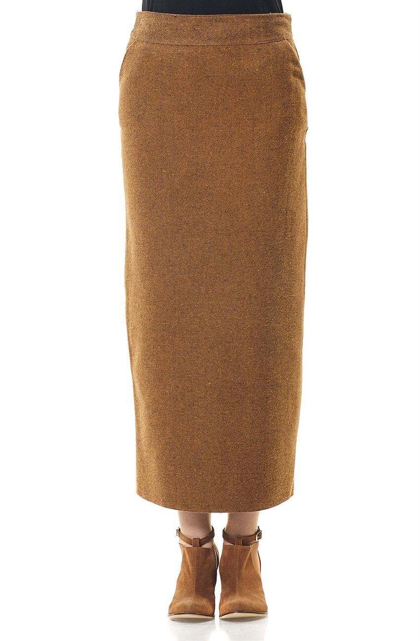 Skirt-Süt Brown ET1013-08