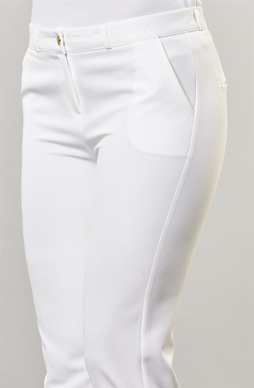 Beyaz Pantolon PTN1014-02