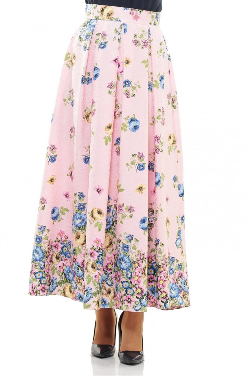 Skirt-Pink 3413A-42
