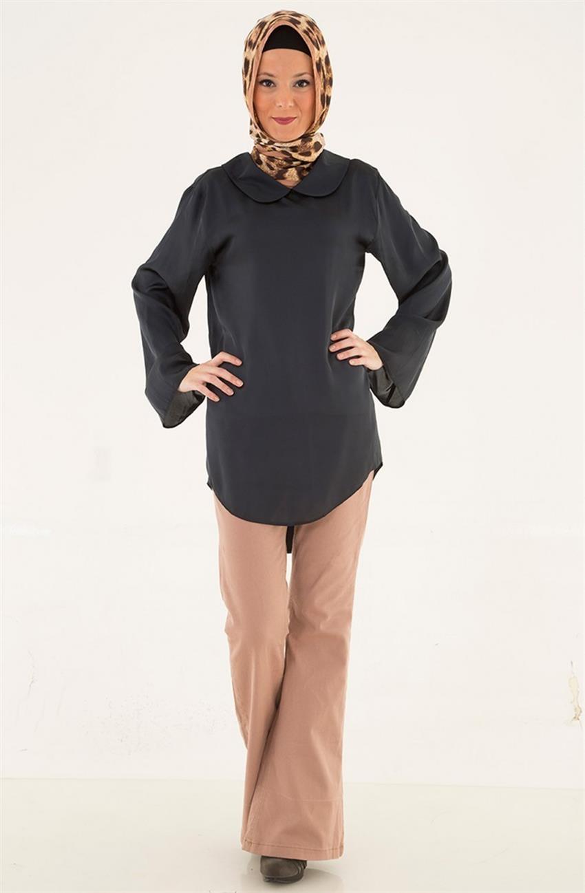 Bekir Yağcı Lacivert Elbise By5102-17