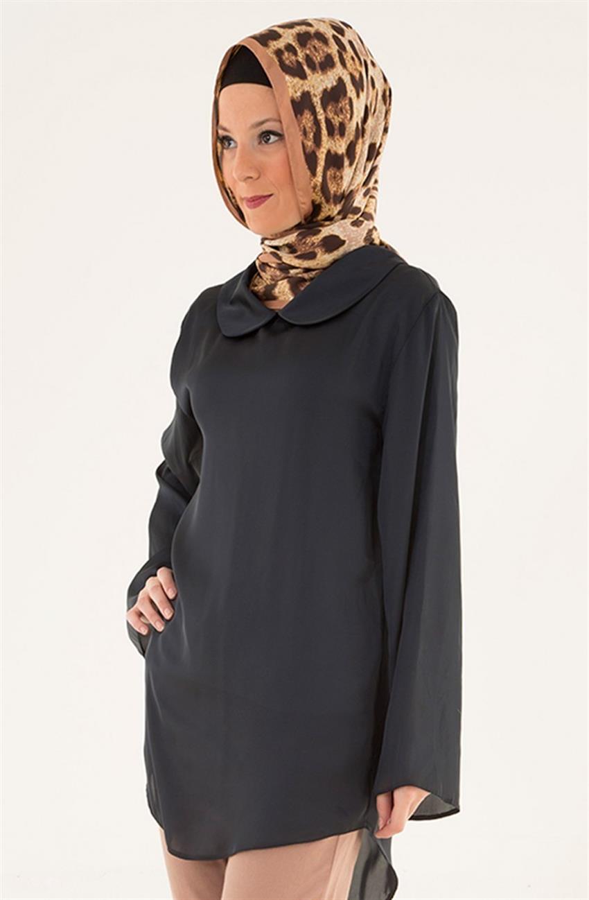 Bekir Yağcı Lacivert Elbise By5102-17