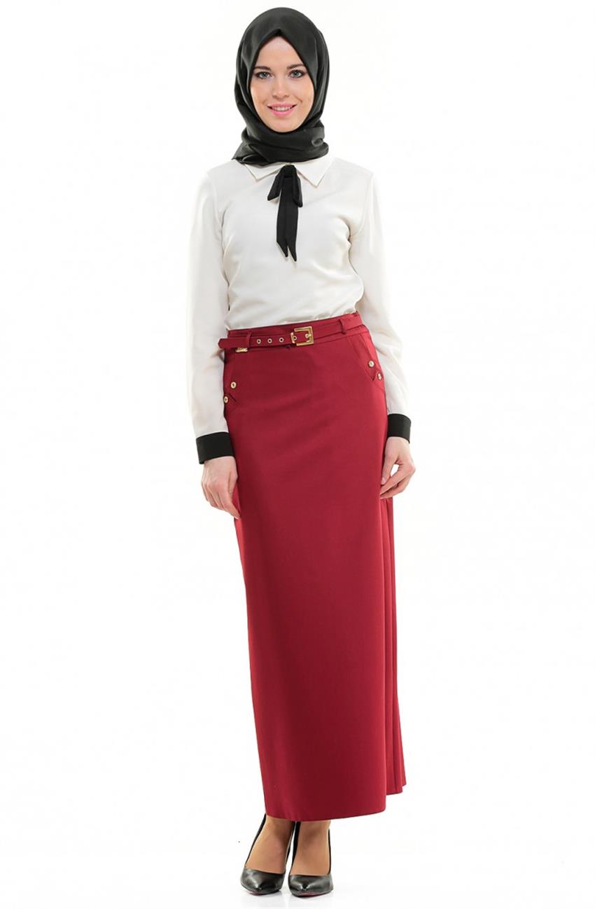 Skirt-Claret Red 3220-67