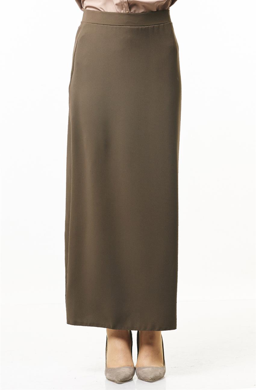 2NIQ Skirt-Brown 12009-68