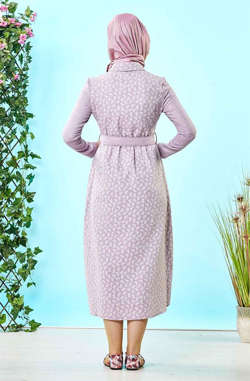 Dress-Lilac V2273-18