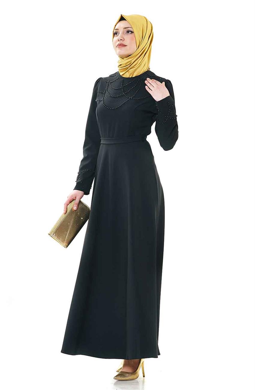 Evening Dress Dress-Black 1766-01