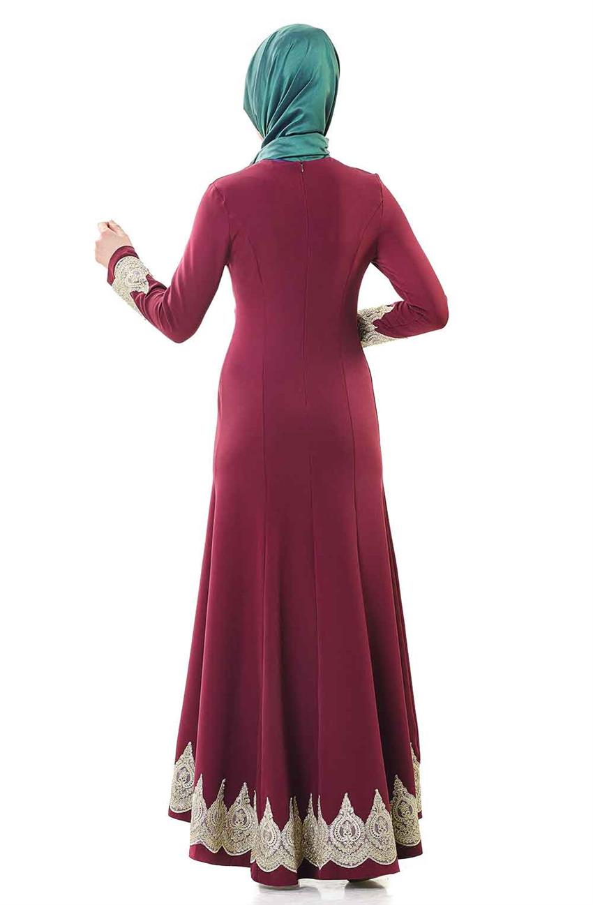 Evening Dress Dress-Plum 1773-51