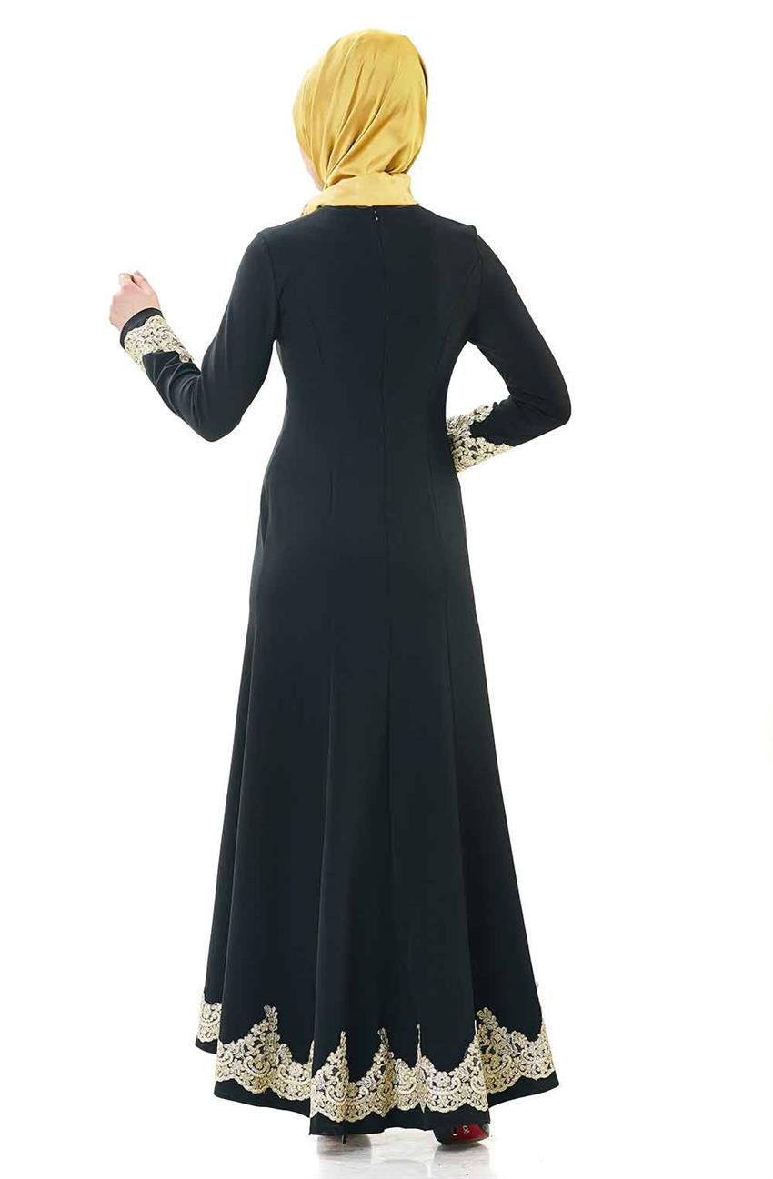 Evening Dress Dress-Black 1773-01