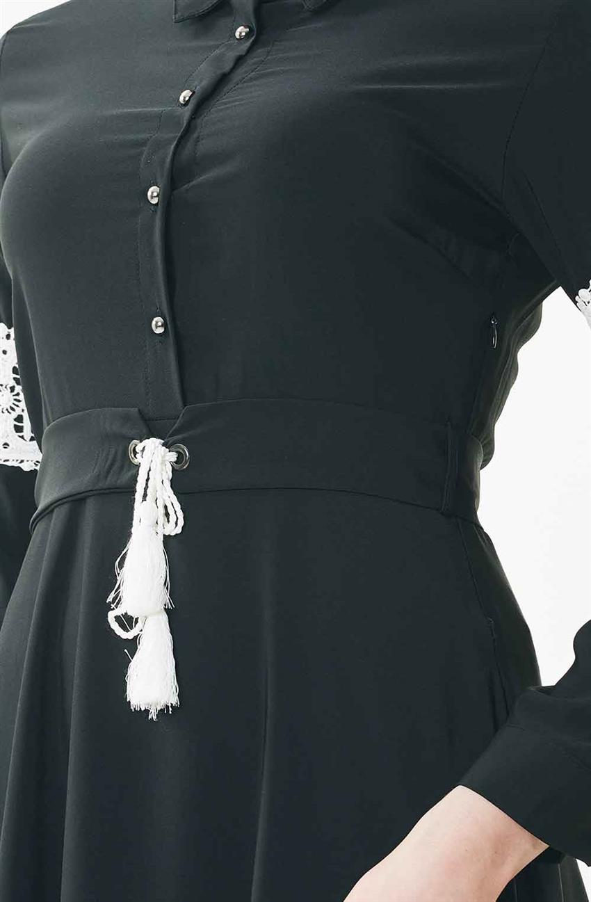 Kasadra فستان سهرة فستان-أسود ar-6123-01