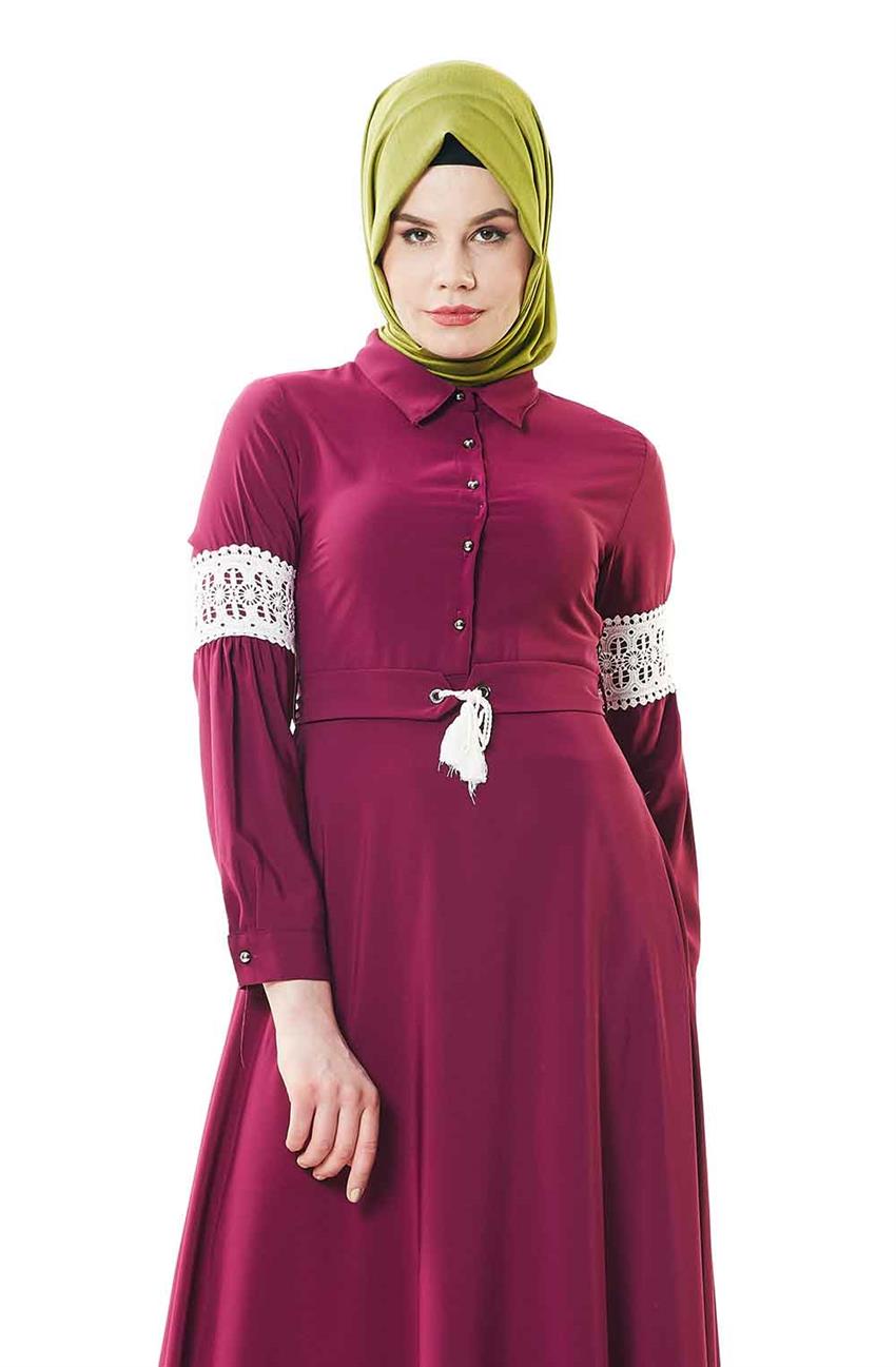 Kasadra فستان سهرة فستان-أرجواني ar-6123-51