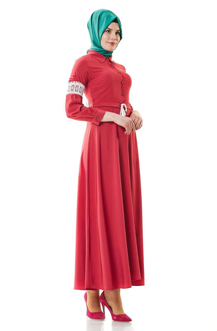 Kasadra Evening Dress Dress-Red 6123-34