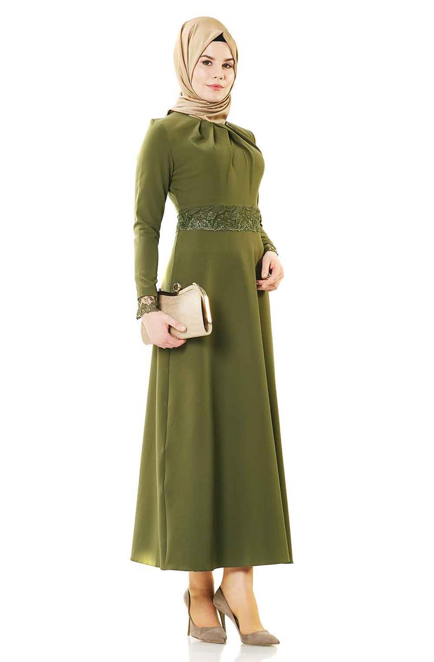 Evening Dress Dress-Green 1778-21