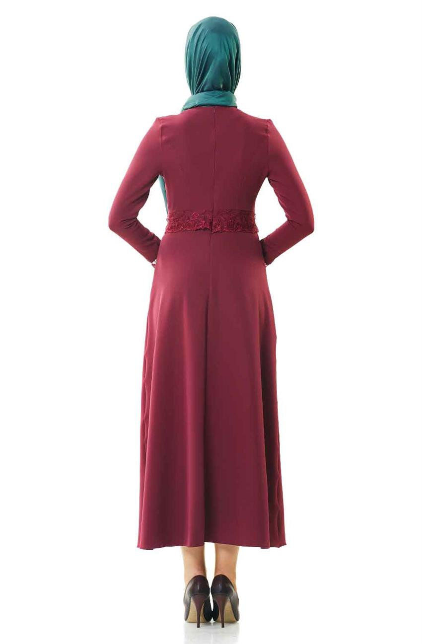 Evening Dress Dress-Plum 1778-51