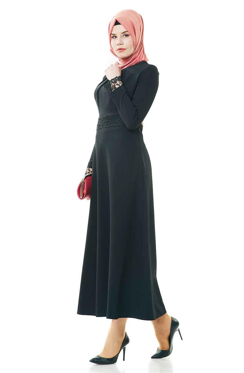 Evening Dress Dress-Black 1778-01