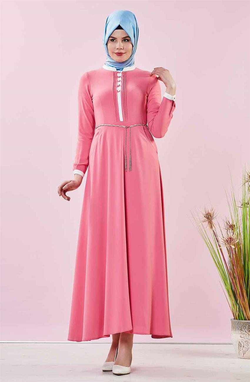 Dress-Pink F6759-15