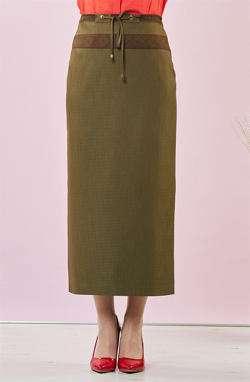 Skirt-Khaki V3155-24