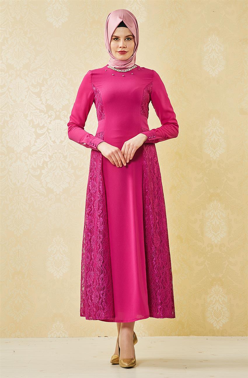 Evening Dress Dress-Purple V4178-19
