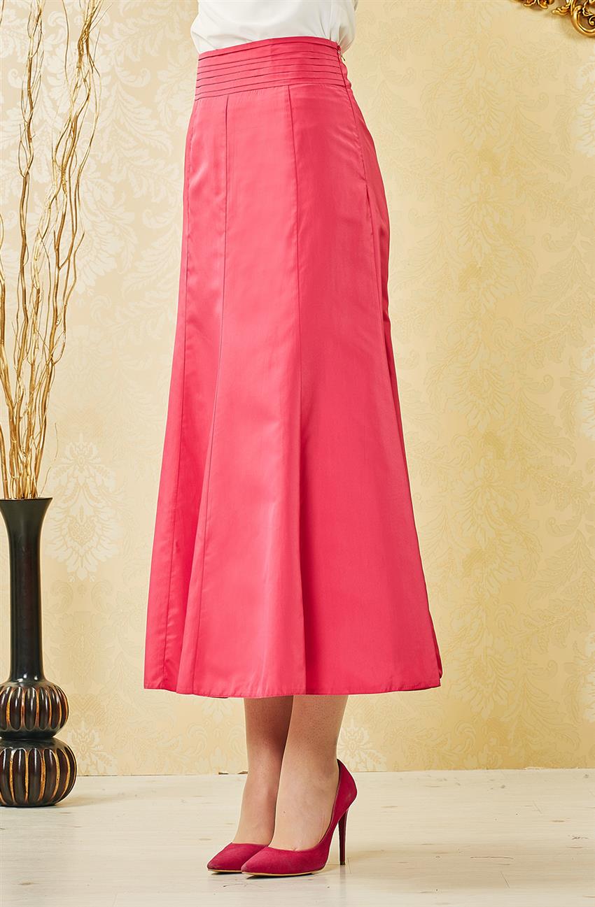 Skirt-Fuchsia F6770-26