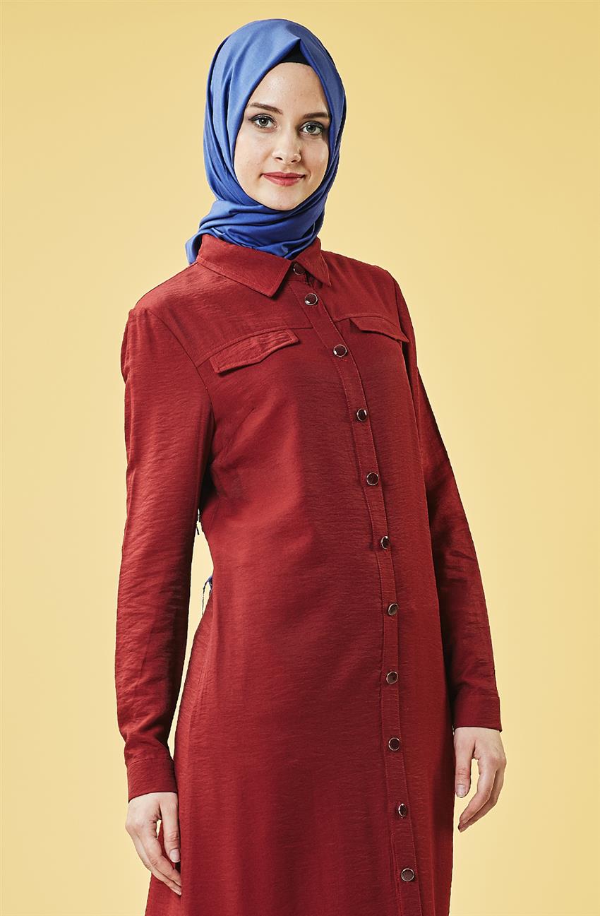 Tunic-Claret Red Z1117-30