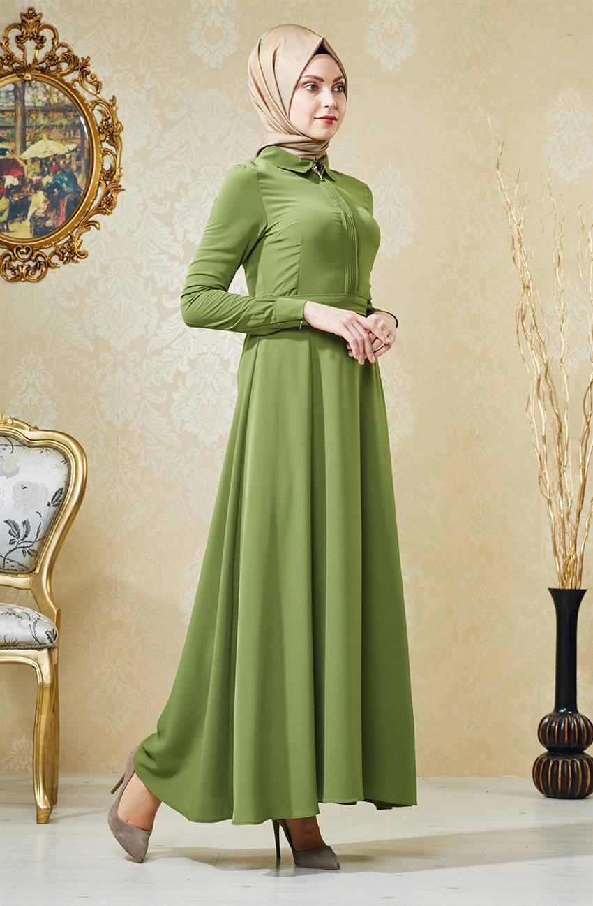 فستان-أخضر V4107-23