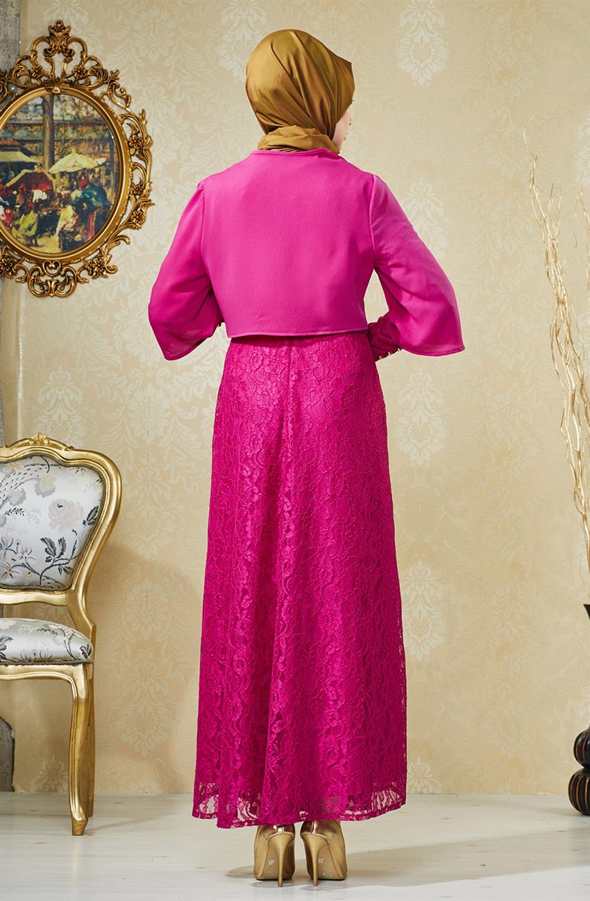 Evening Dress Dress-Purple V4156-19