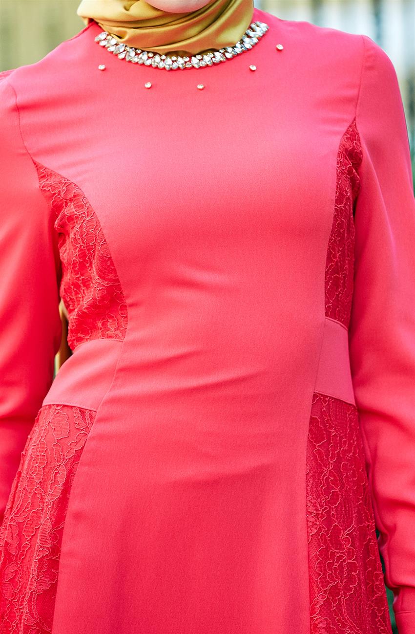 Evening Dress Dress-Pink V4178-15