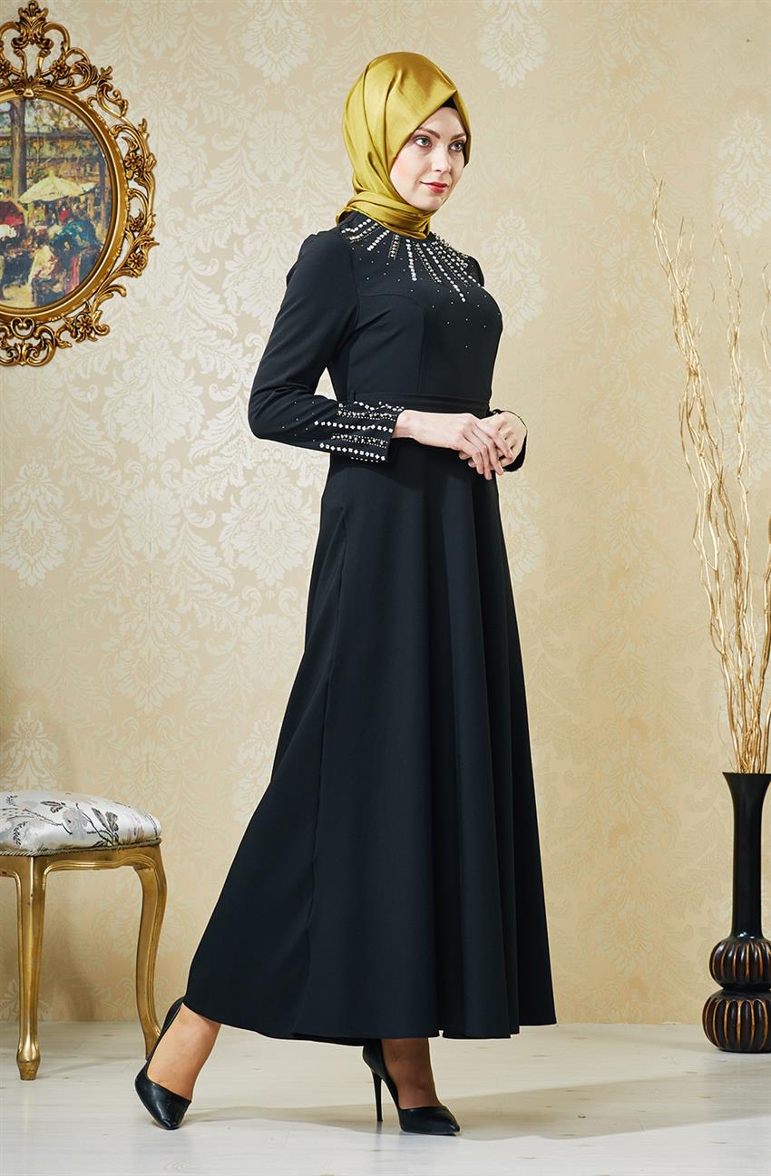 Evening Dress Dress-Black 1769-01