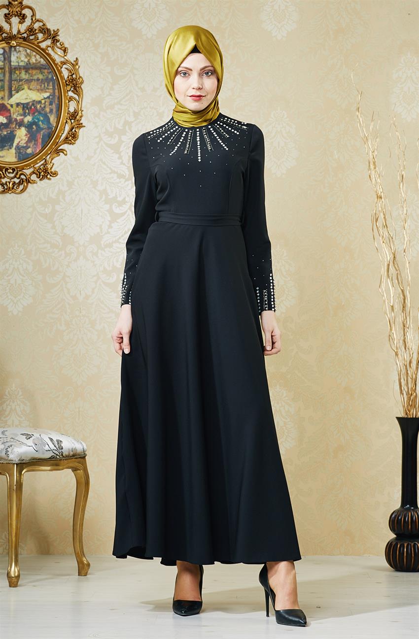 فستان سهرة فستان-أسود ar-1769-01