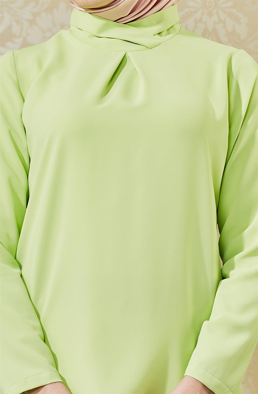 Tuğba Venn Gömlek-Fıstık Yeşili F7163-68