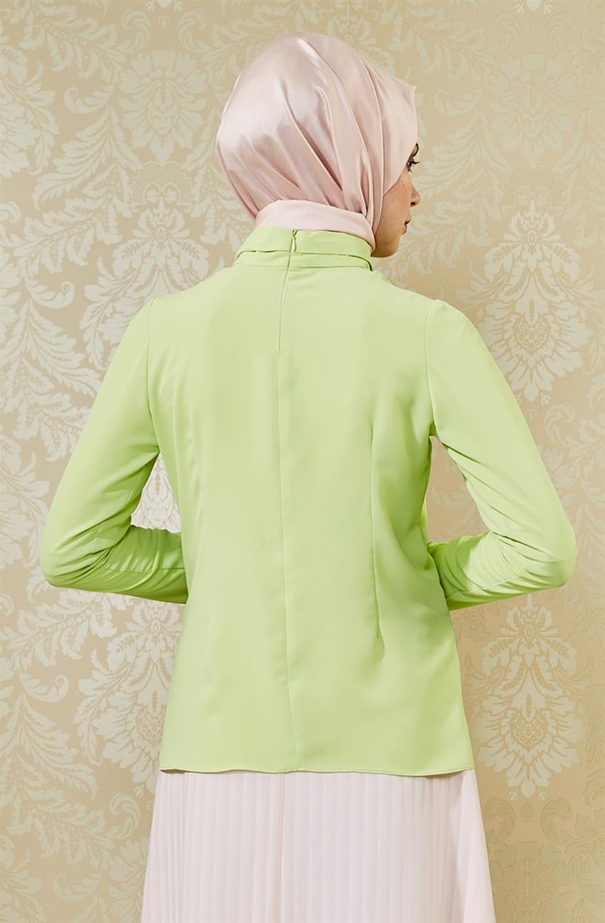 Tuğba Venn Shirt-Fıstık Greeni F7163-68