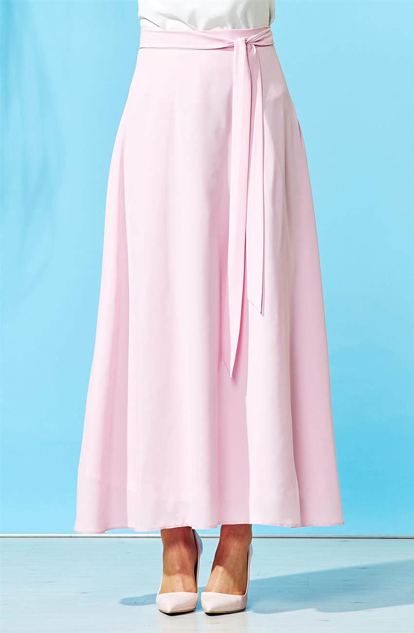 Skirt-Pink F7137-15