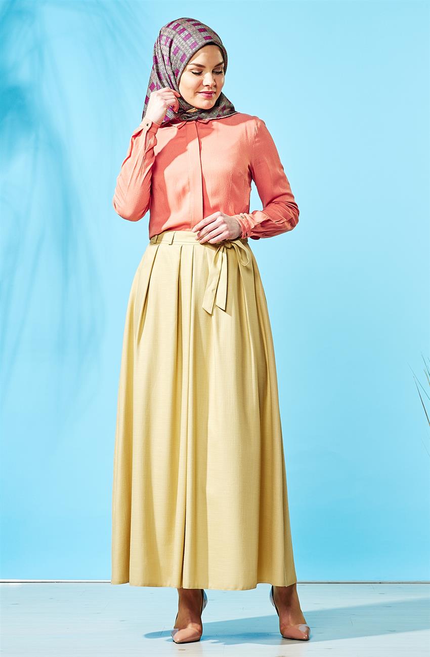 Skirt-Yellow F7370-28