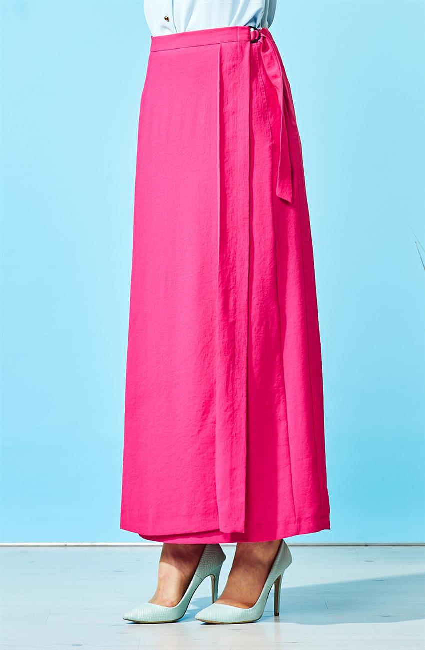 Skirt-Fuchsia F7378-26
