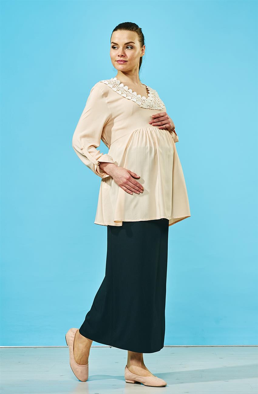 Maternity Skirt-Black 6222Y16-01