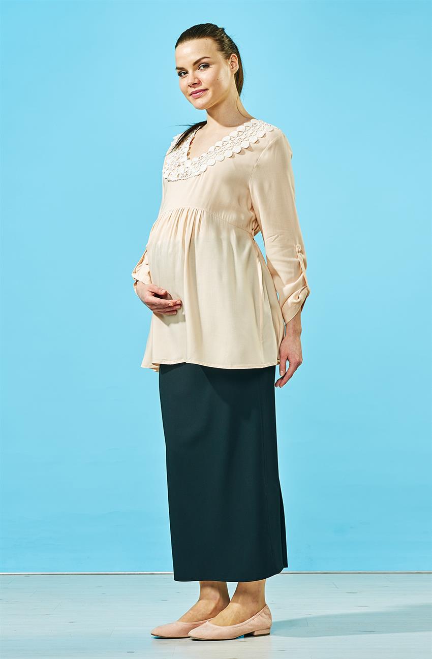 Maternity Skirt-Black 6222Y16-01