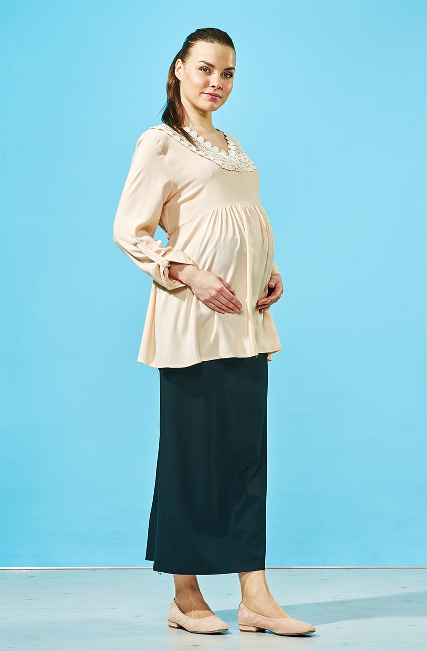 Maternity Blouse-Soğan Kabuğu 41294Y16-103
