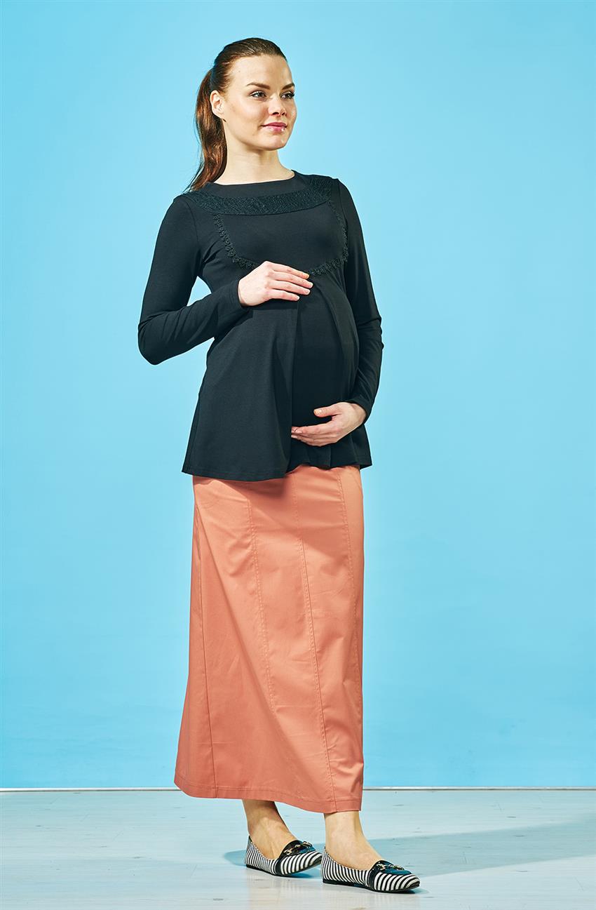 Maternity Skirt-Tile G6005Y14-58