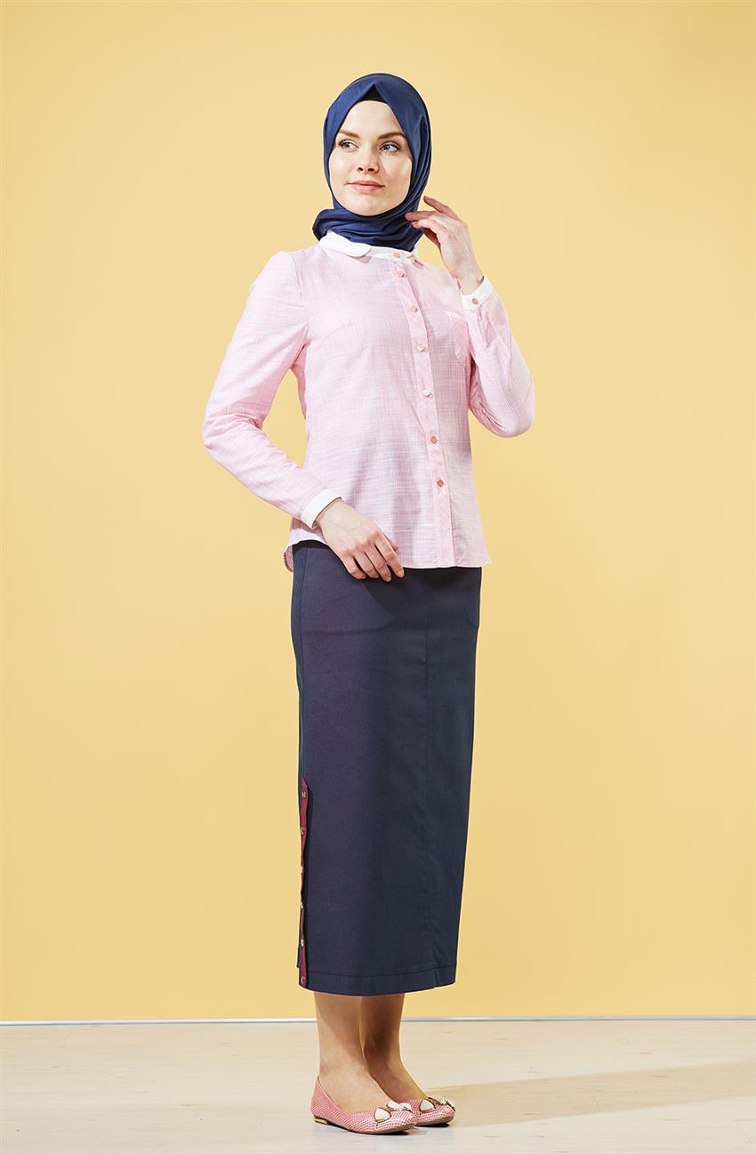 Shirt-Pink V1201-15