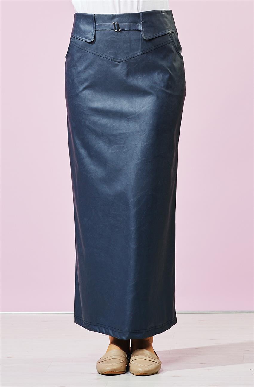 Skirt-Navy Blue Y2023-08