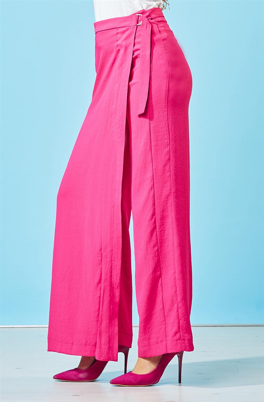 Tuğba Venn Pants Skirt-Fuchsia F7379-26