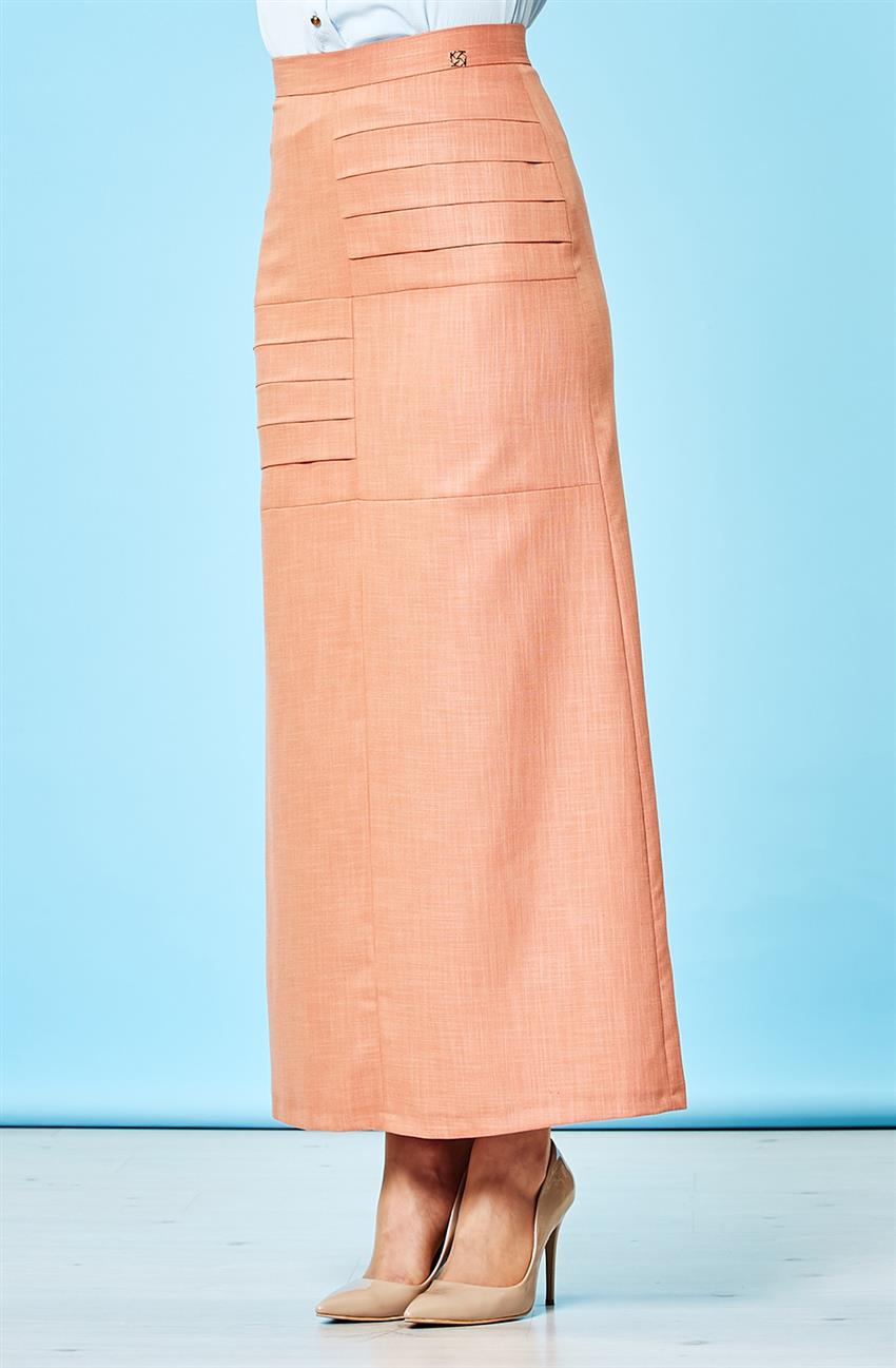 Skirt-Orange KA-B6-12020-05