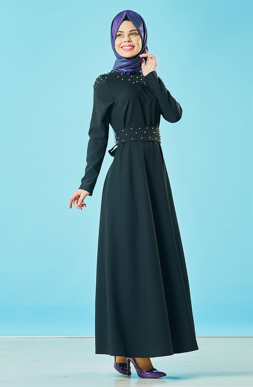 Siyah Elbise 1836-01