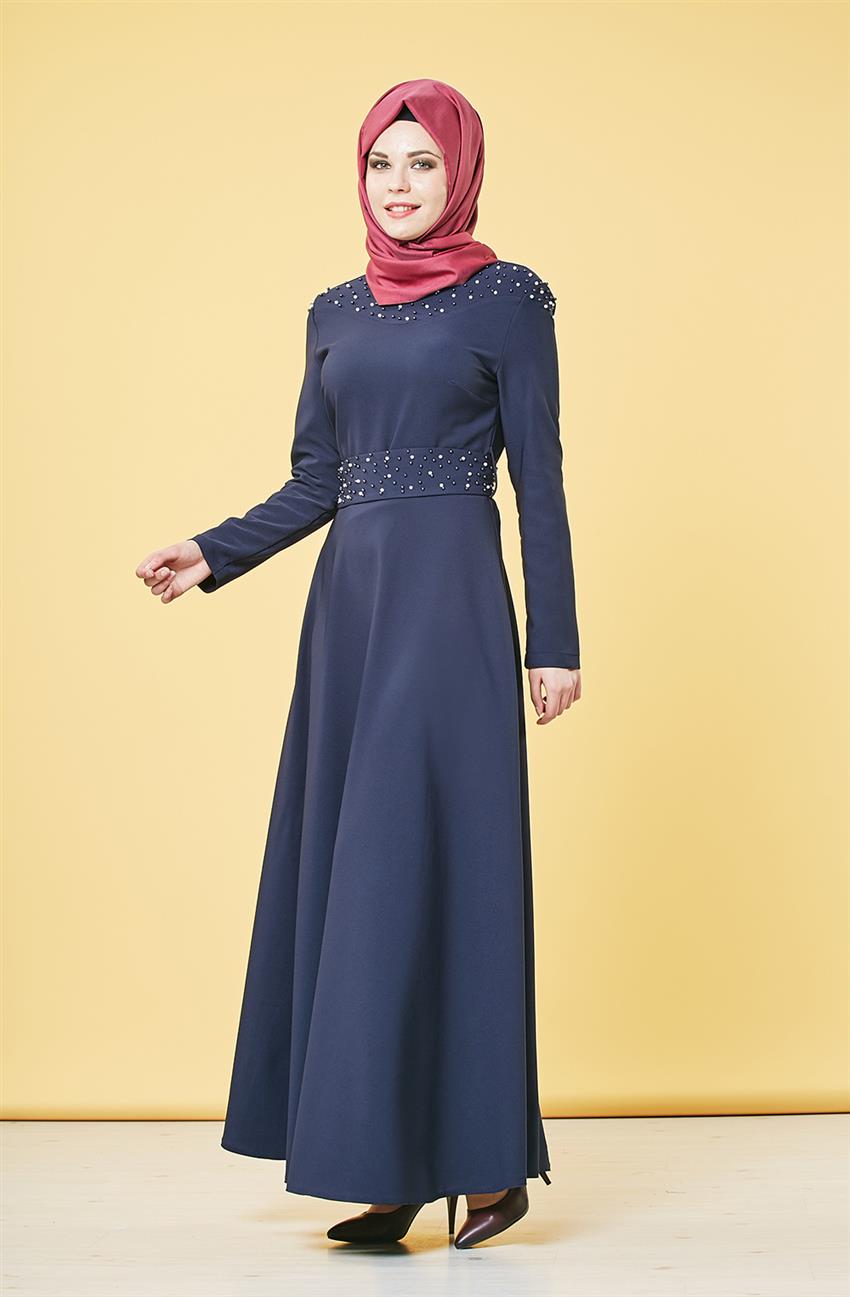 Dress-Navy Blue 1836-17