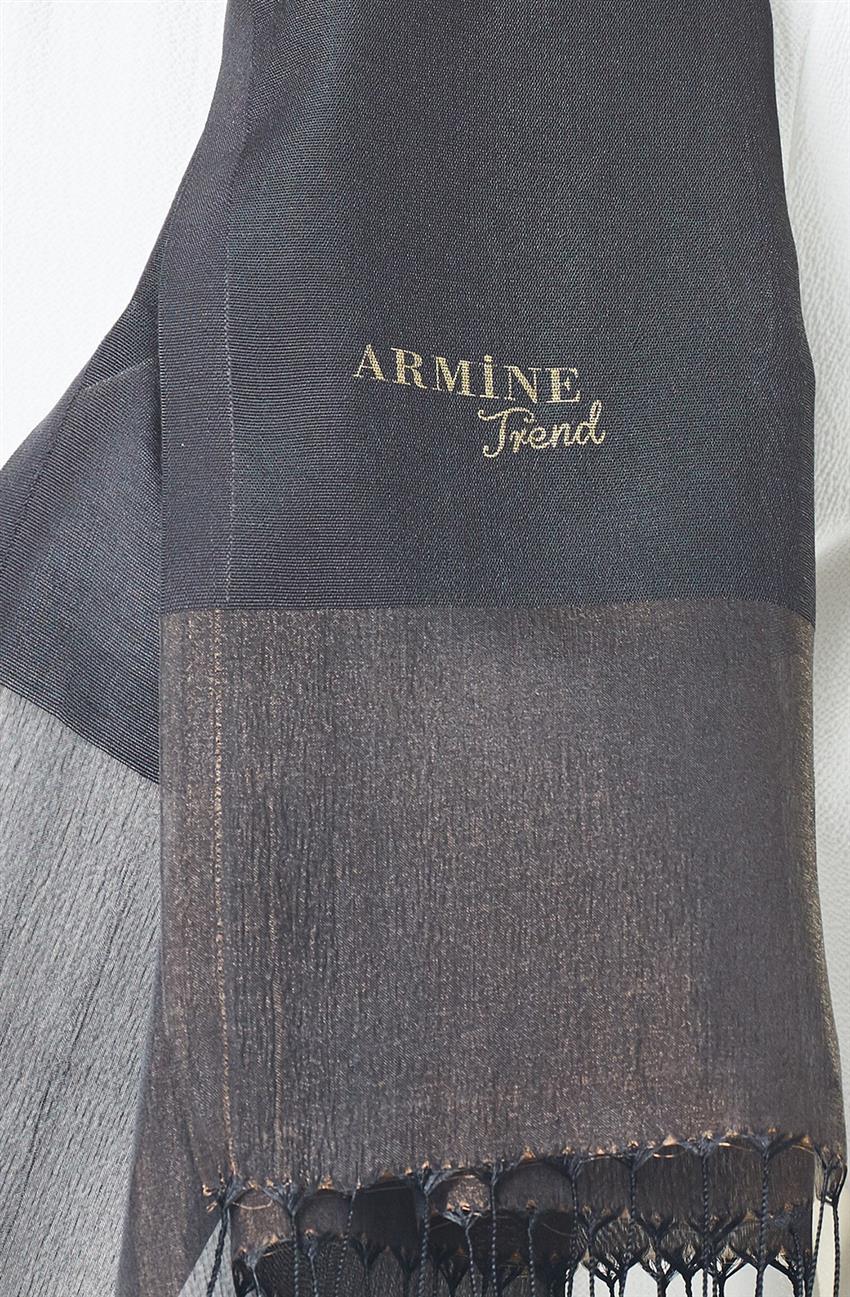 Armine شال CRONY-20 Y أسود