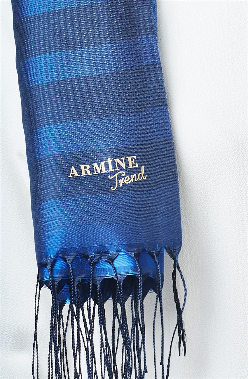 Armine Trend Shawl-Navy Blue
