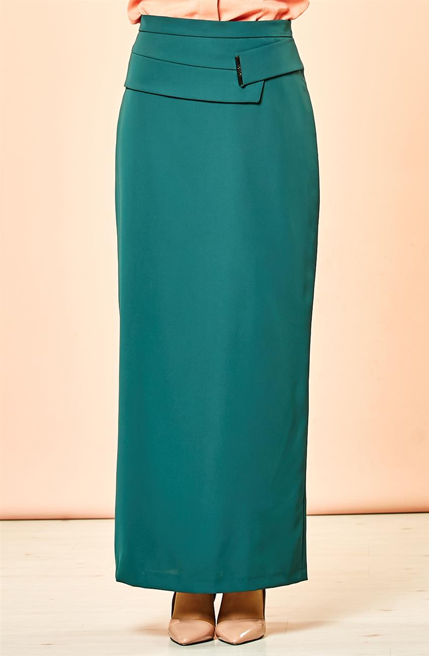 Skirt-Emerald Greeni KA-B6-12050-84