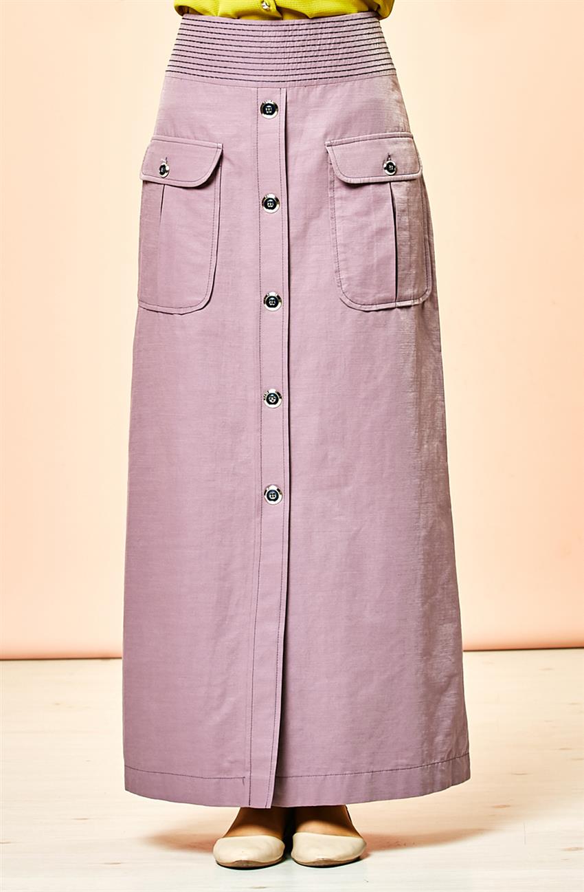 Skirt-Dried rose KA-B6-12119-38