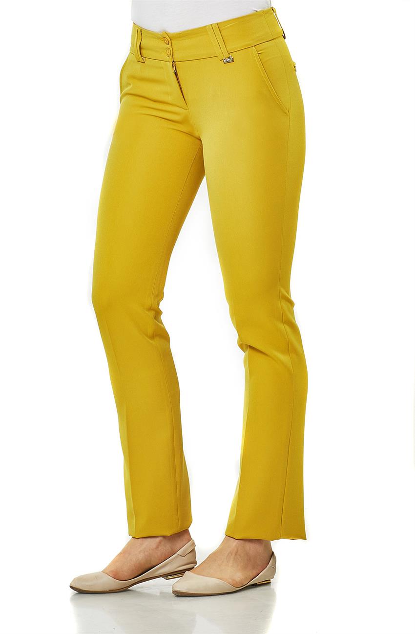 Pants-Mustard 900-55