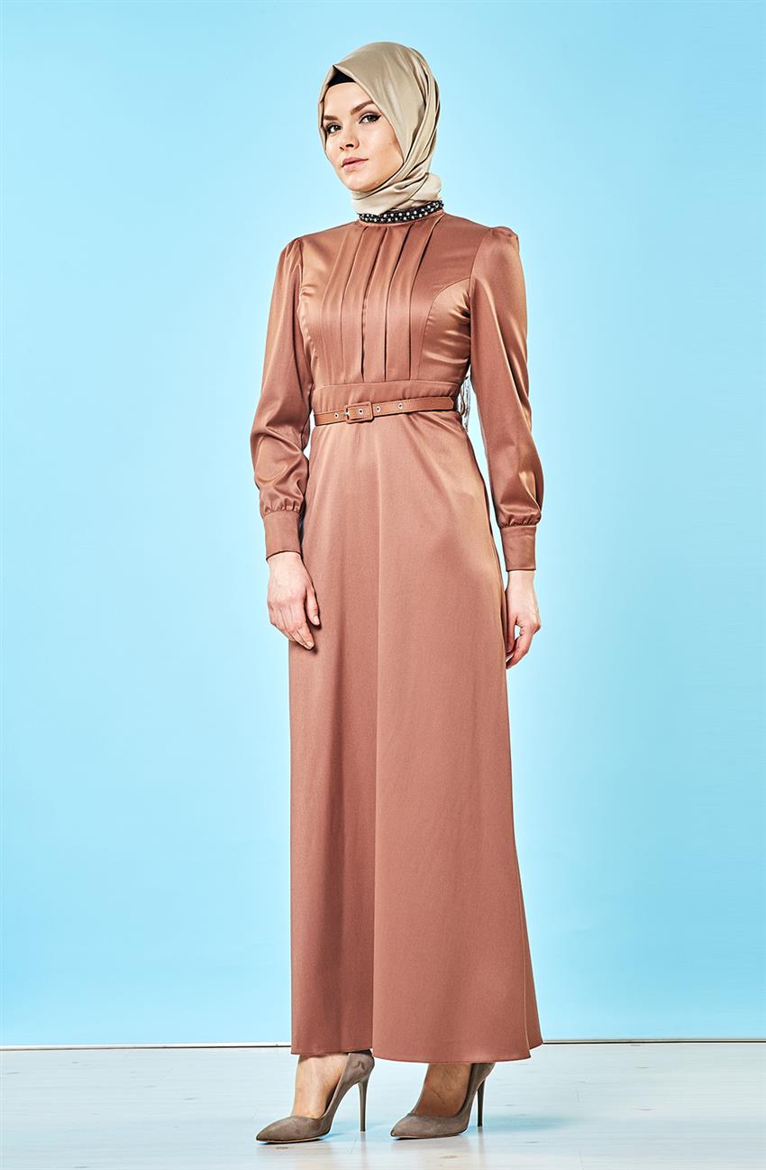 Evening Dress Dress-Brown ARM7066-68